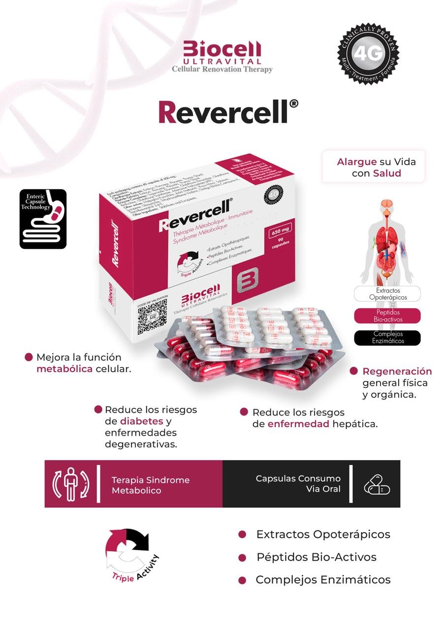 Terapia Metabólica Revercell 3 Terapia Metabólica Revercell - Imagen 3