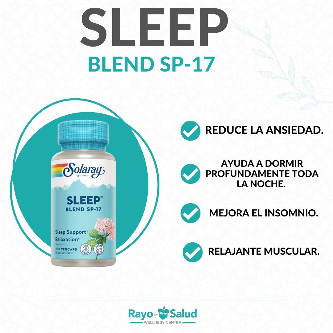 Sleep Blend SP-17 para insomnio 3 Sleep Blend SP-17 para insomnio - Imagen 3