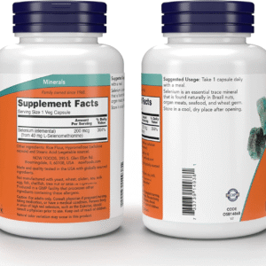 Selenio Now 180cap seleniomethionina 200mcg