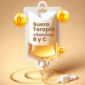 Sueroterapia Megadosis Vitaminas B y Megadosis Vitamina C IV